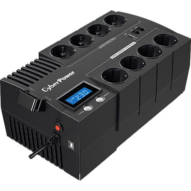   Onduleurs multi-fonctions pour le particulier et la TPE   Onduleur Powerbox Green Protect 700VA avec soft PB 700LCD