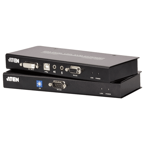   KVM extender   Console extender Cat 5 USB DVI audio srie RS232 CE600-AT-G