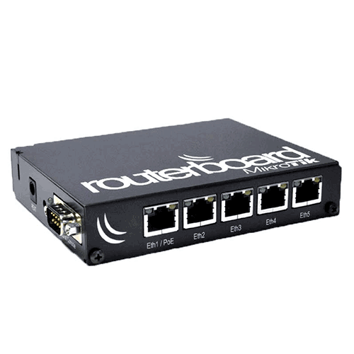   Routeurs Soho   Carte routeur 5 ports Giga RB450Gx4